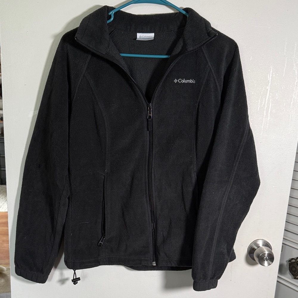 Columbia Women's Black Full-Zip Hoodie